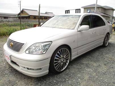 トヨタ セルシオ 4 3 C仕様 インチ フルエアロ ローダウン ナビ 三重県 Air Cool の中古車 中古車情報 中古車検索ex 詳細