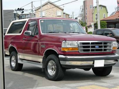 フォード ブロンコ エディバウアー ワンオーナー ディーラー車 1no登録 兵庫県 エイワオート の中古車 中古車情報 中古車検索ex 詳細