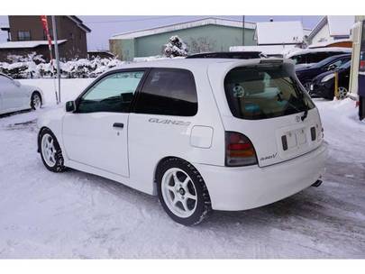トヨタ スターレット 1 3 グランツァv ターボ 15インチssrアルミ テイン車高調 北海道 Total Auto Service Defeat ディフィート の中古車 中古車情報 中古車検索ex 詳細 トヨタ スターレット 1 3 グランツァv ターボ 15インチssrアルミ テイン車高調 北海道 Total Auto Service Defeat ディフィート の中古車 中古車情報 中古車検索ex 詳細