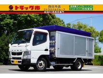 キャンター 2t ボトルカー 全低床 AT車 左右2室スライドドア 荷台内寸345/170/117