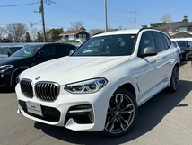 X3 M40d ディーゼルターボ 4WD BMW1年保証 黒革 21AW 後席アジャスト 禁煙