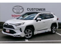 RAV4 2.5 ハイブリッド G E-Four 4WD 純正9インチT-Connectナビ(フルセグ)