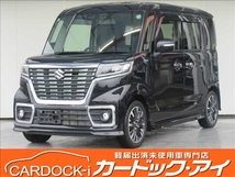 スペーシア 660 カスタム ハイブリッド XSターボ 禁煙車 純正8型ナビ フルセグ Bluetooth