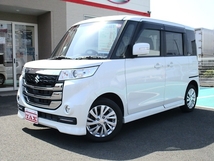 スペーシア 660 カスタム Z ユーティリティパッケージ デュアルカメラブレーキサポート装着車 フルセグTVナビ Bカメラ 両Pスライド