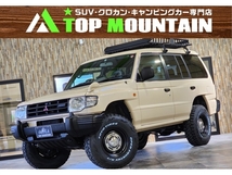 パジェロ 3.5 ミッドルーフワイド スーパーエクシード 4WD ベージュ全塗装 リフトアップ