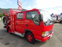 アトラス 消防ポンプ車 トーハツ製 可搬式ポンプ 日本機械工業 B-2級 水槽付 900L積み