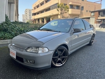 シビッククーペ 左ハンドル b18c エンジン 公認車 EG6ミッション 戸田レーシング サンルーフ