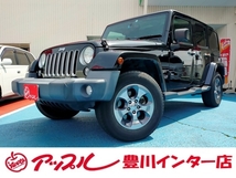 ラングラー アンリミテッド サハラ 4WD 法人ワンオーナー 黒革シート