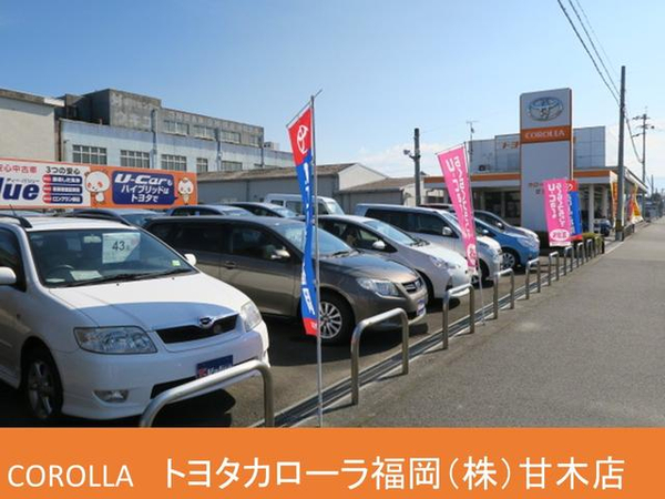 トヨタカローラ福岡(株) 甘木店の中古車販売店情報